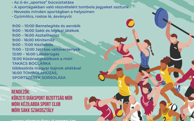 „Mozogjon Mór” – családi sportnap 2022