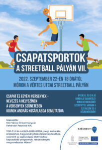 Csapatsportok a streetball pályán VII. - plakát