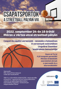 Csapatsportok a streetball pályán VIII. - plakát