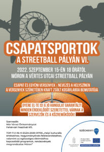 Csapatsportok a streetball pályán VI. - plakát