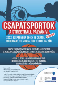 Csapatsportok a streetball pályán VI. - pótlás - plakát