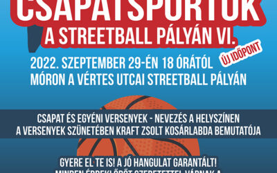 Csapatsportok a streetball pályán VI. 2022