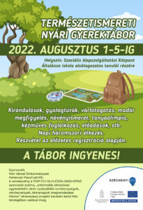 Természetismereti tábor - plakát