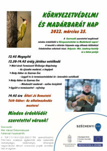 Környezetvédelmi és madárbarát nap - plakát