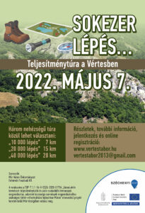 Sokezer lépés - teljesítménytúra - plakát