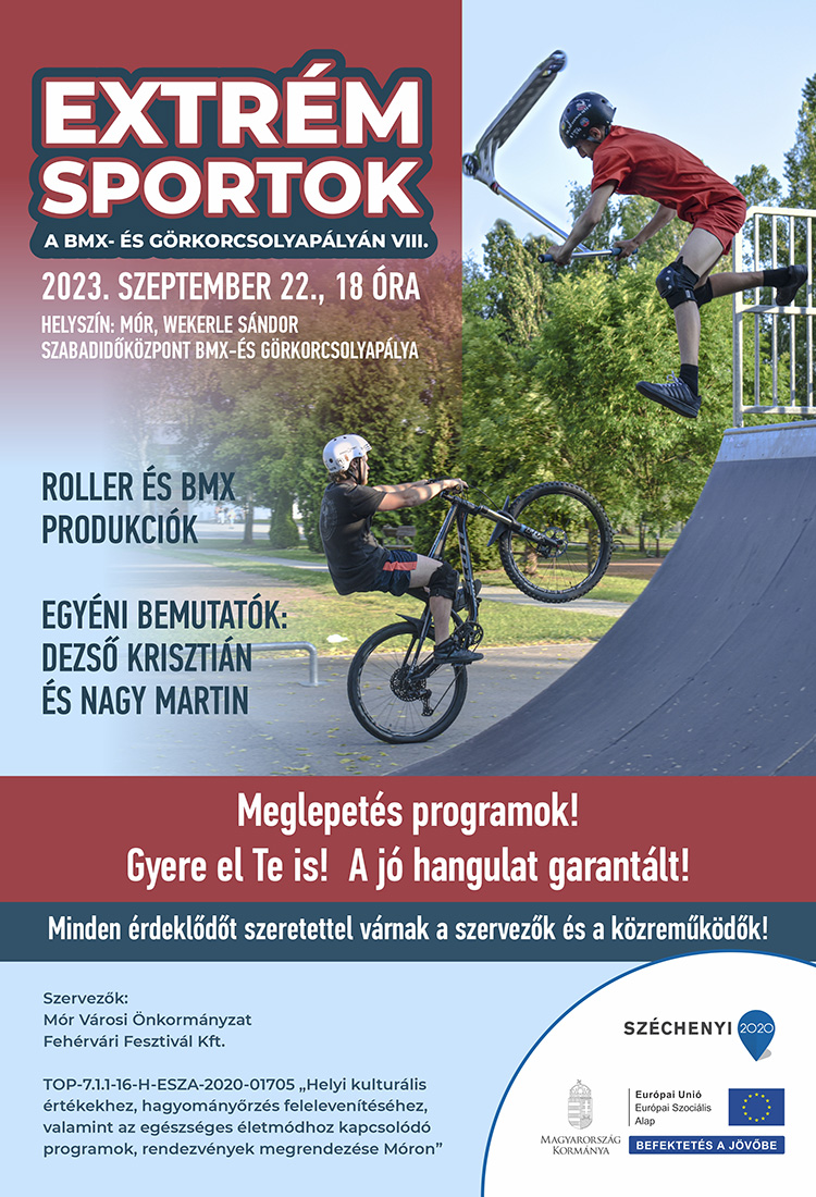 Extrém sportok a BMX- és görkorcsolyapályán VIII. - plakát