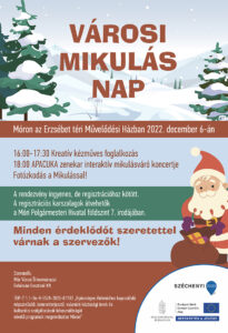 Városi Mikulás-nap - Mór - plakát