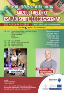 "Mozdulj velünk" - családi sport- és egészségnap - plakát