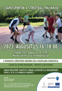 Csapatsportok a streetball-pályán XV.