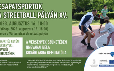 Csapatsportok A streetball pályán XV. 2023