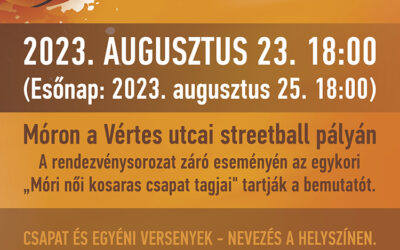 Csapatsportok a streetball-pályán XVI. 2023
