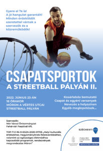 Csapatsportok a streetball pályán II.