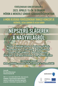 Fúvószenei koncertsorozat V. - Tavaszi koncert -plakát