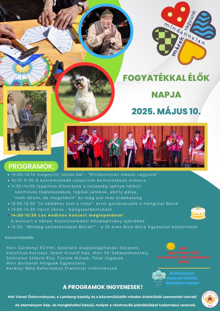 Fogyatekkal élők napja 2025-