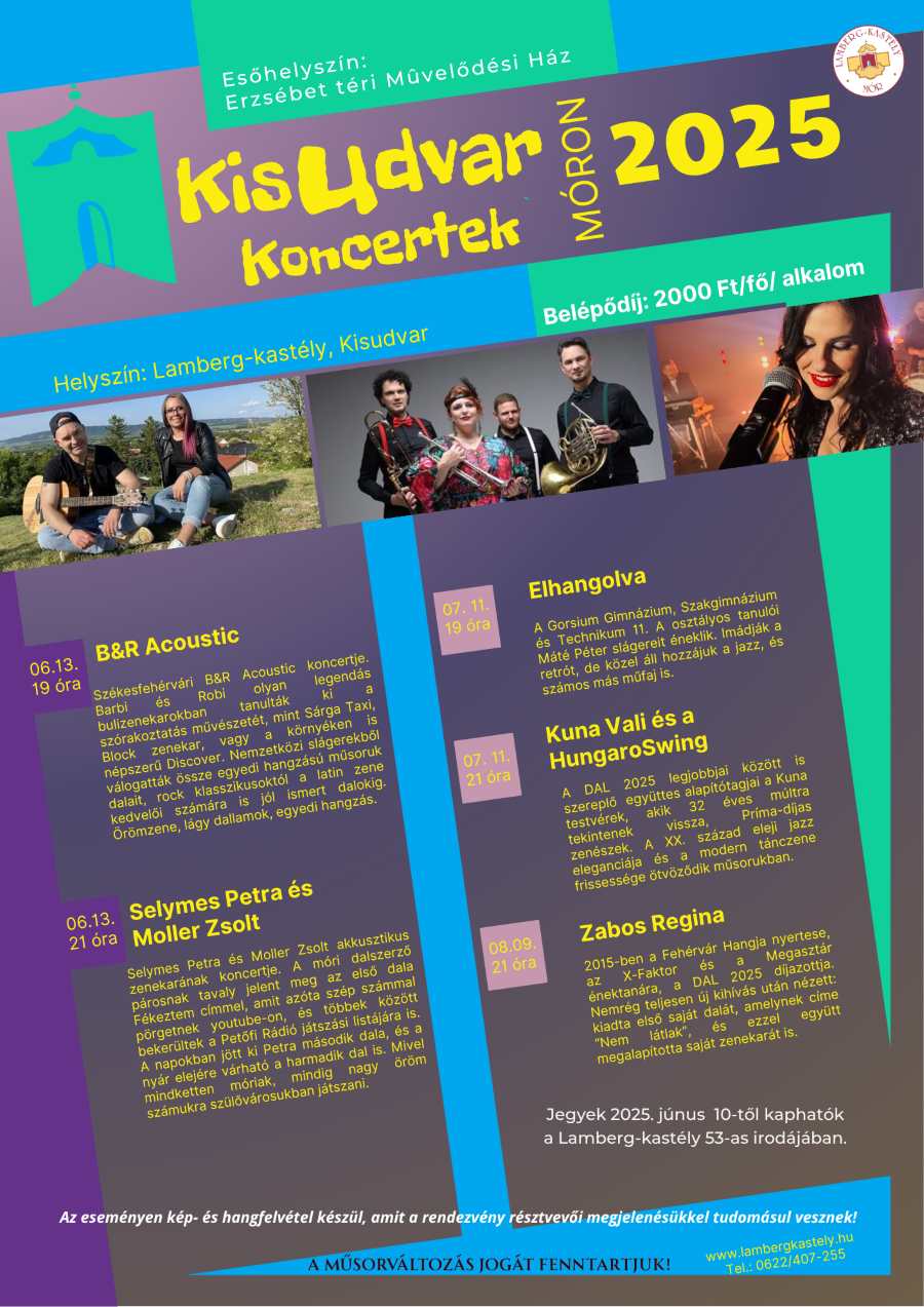 kisudvar koncert 2025 mor