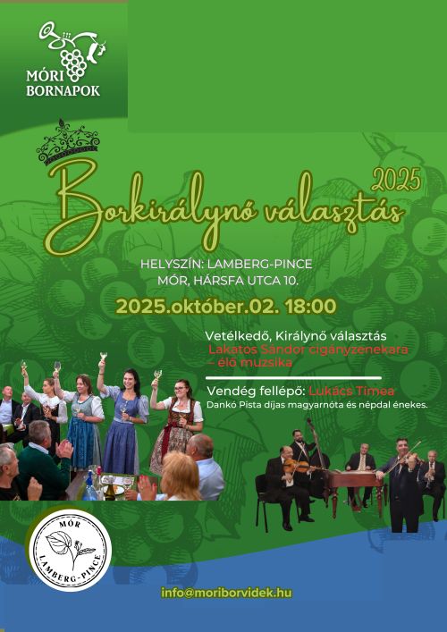 Borkirálynő választás wo